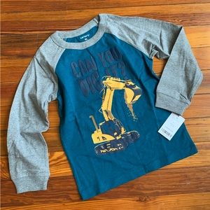 4T Carter’s long sleeve tshirt NWT